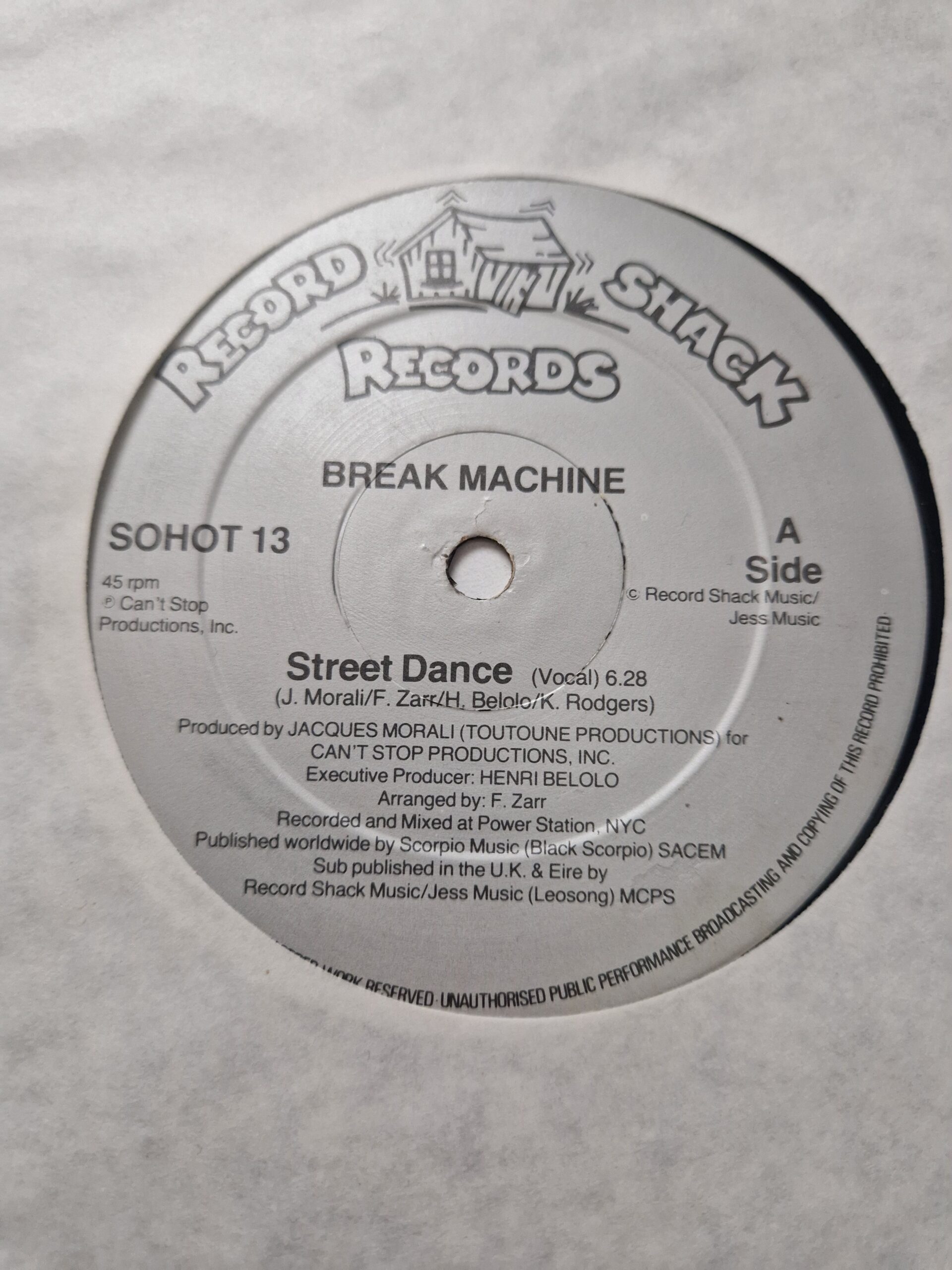 Break machine street dance