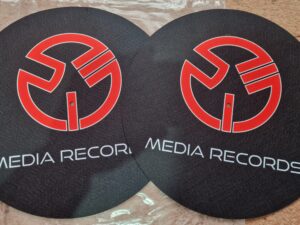 Media records slipmats brand new