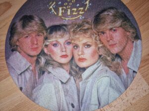 Bucks fizz band members pair of slipmats