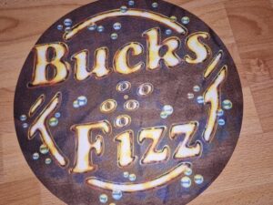 Bucks fizz logo pair of slipmats