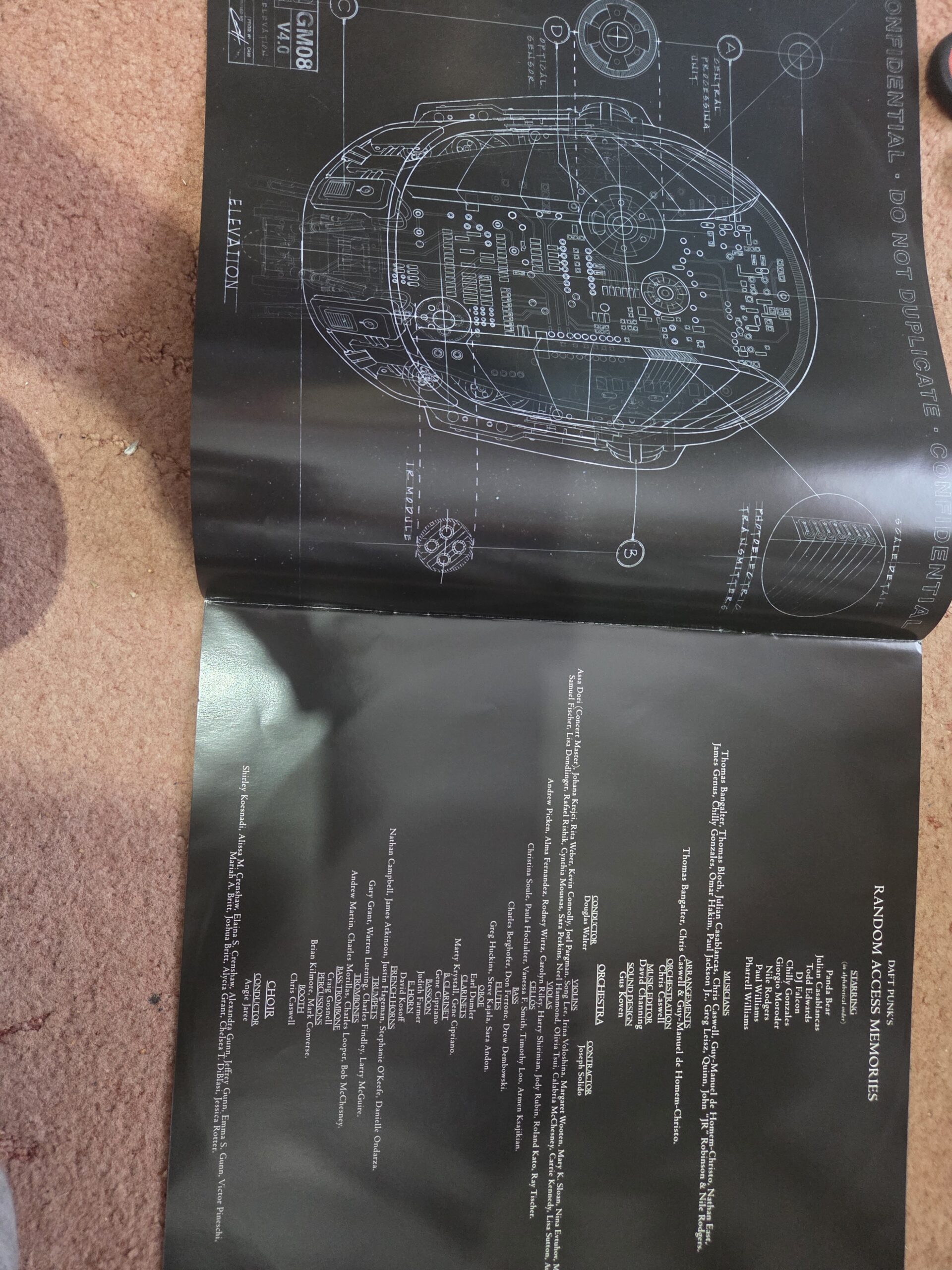 DAFT PUNK RANDOM ACCESS MEMORIES VINYL ALBUM - Image 7