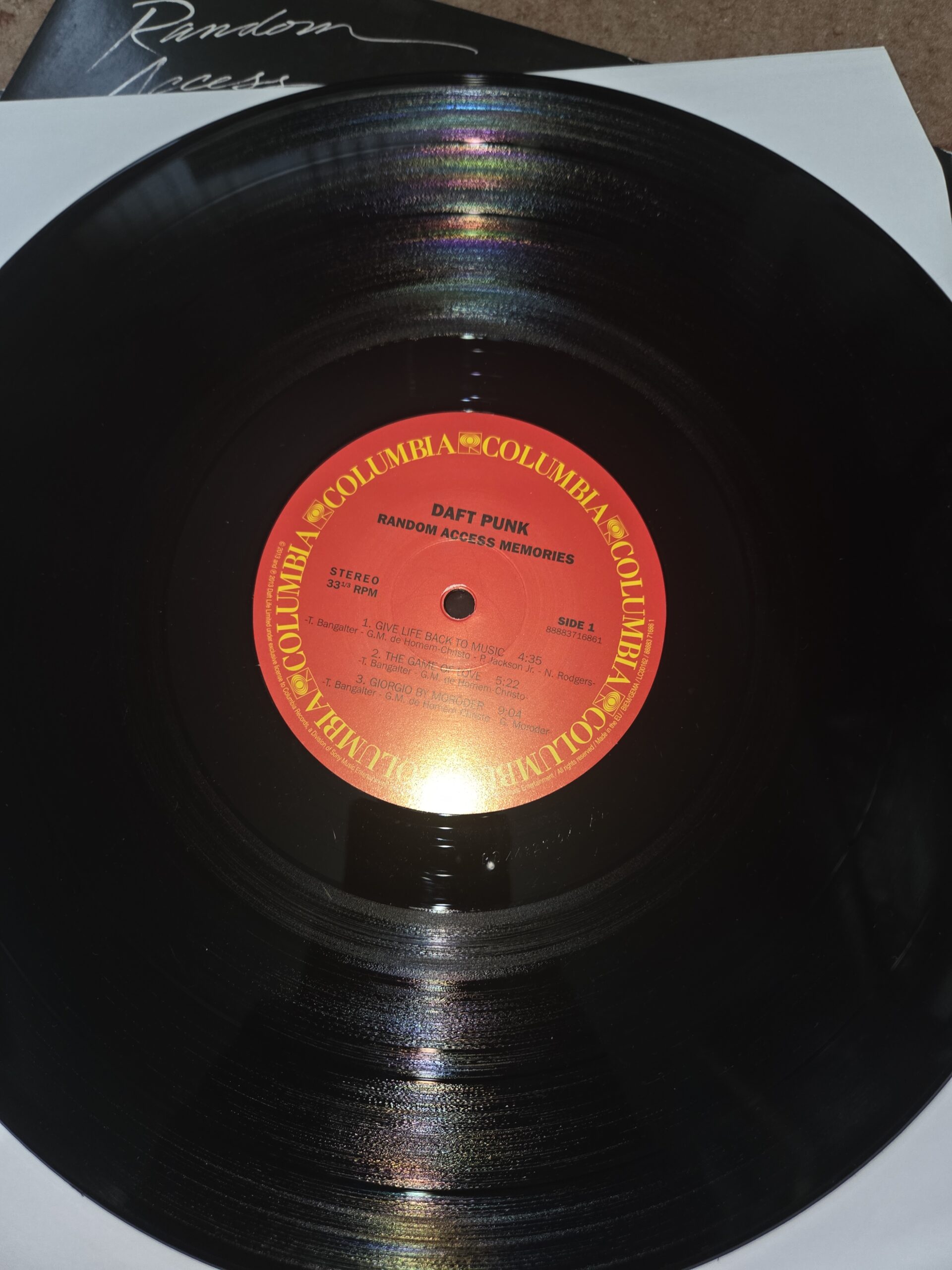 DAFT PUNK RANDOM ACCESS MEMORIES VINYL ALBUM - Image 10