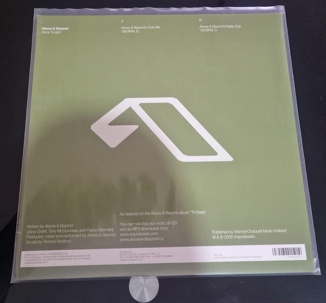 Above & Beyond - Alone Tonight - Image 2