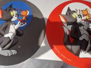 Tom n Jerry dark grey pair