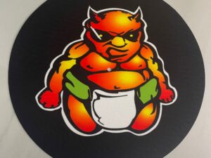 K.N.O.R records slipmats pair