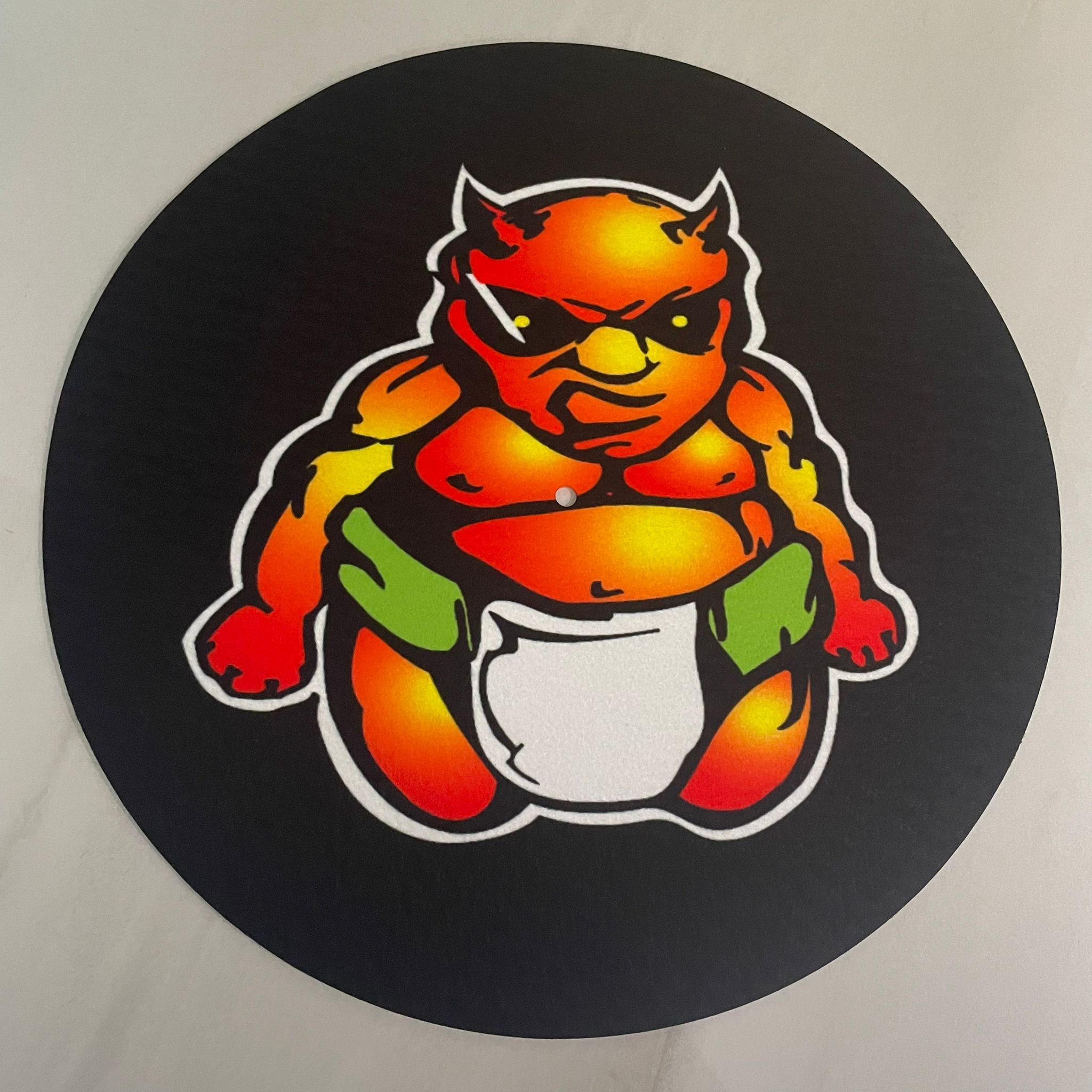 K.N.O.R records slipmats pair