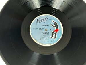 DOMINIC A Year In Jamaica - Raggamuffin UK 2-Track 12" MANGO Recs REGGAE