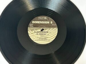 DIMENSION 5 Utopia - Soul Searching (UK 4-Track PROMO 12" Perception )Hardcore