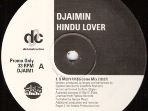 DJAIMIN - Hindu Lover ( UK De-Construction 3-Track PROMO 12")
