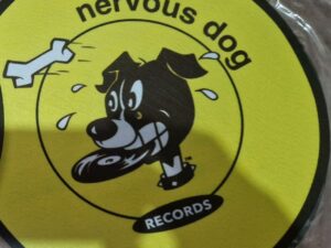 Nervous dog pair slipmats